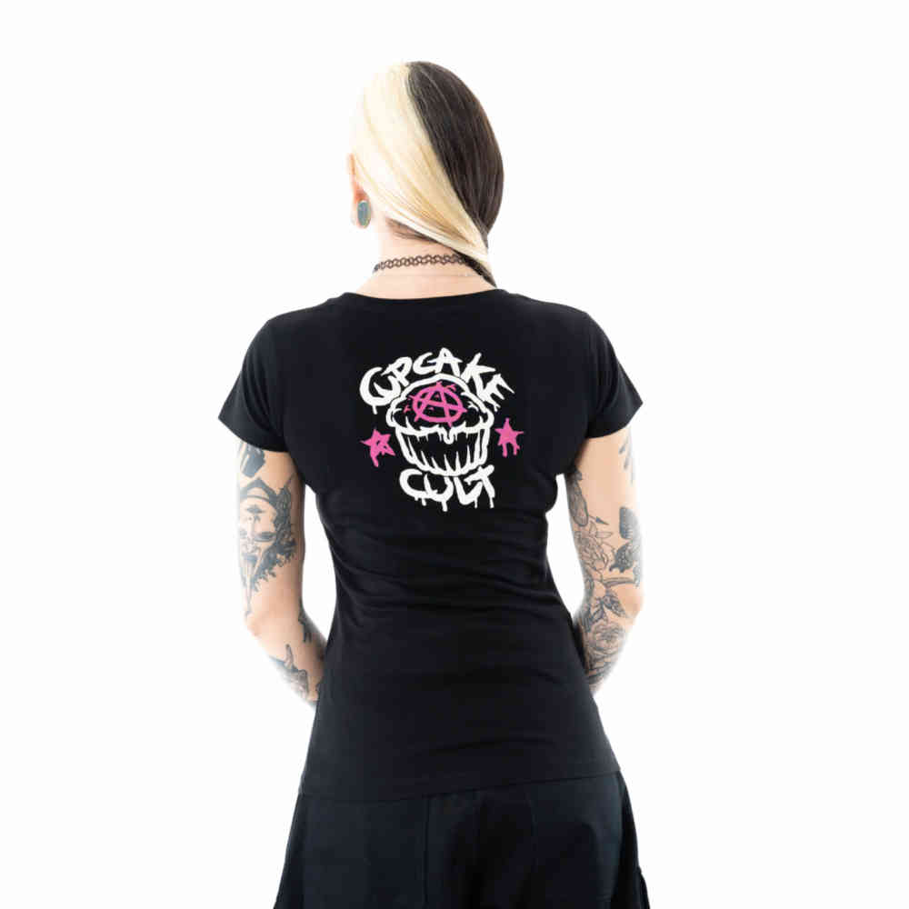 Cupcake Cult - Unicorn Listen Closely T-shirt Femme - Noir